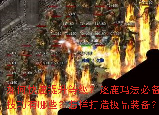 如何快速提升等级?逐鹿玛法必备技巧有哪些?怎样打造极品装备? 如何快速提升等级?逐鹿玛法必备技巧有哪些?怎样打造极品装备?