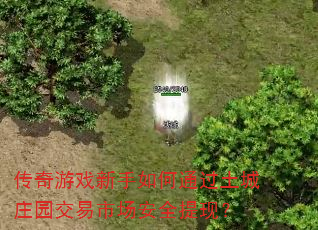 传奇游戏新手如何通过土城庄园交易市场安全提现? 传奇游戏新手如何通过土城庄园交易市场安全提现?