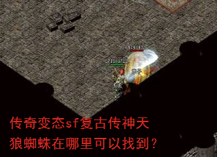 传奇变态sf复古传神天狼蜘蛛在哪里可以找到? 传奇变态sf复古传神天狼蜘蛛在哪里可以找到?