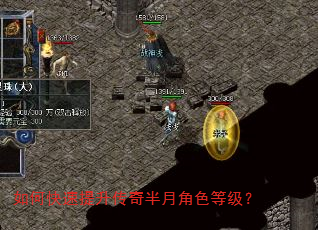 如何快速提升传奇半月角色等级? 如何快速提升传奇半月角色等级?