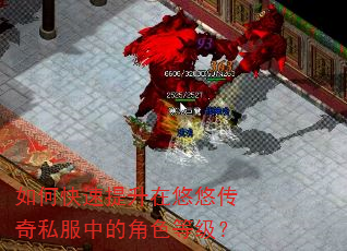 如何快速提升在悠悠传奇私服中的角色等级? 如何快速提升在悠悠传奇私服中的角色等级?