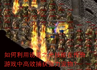 如何利用诱惑之光技能在传奇游戏中高效捕获强力宠物? 如何利用诱惑之光技能在传奇游戏中高效捕获强力宠物?