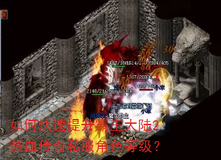 如何快速提升霸王大陆2热血传奇私服角色等级? 如何快速提升霸王大陆2热血传奇私服角色等级?