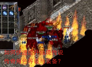 如何快速提升仙境传说传奇角色等级与装备? 如何快速提升仙境传说传奇角色等级与装备?