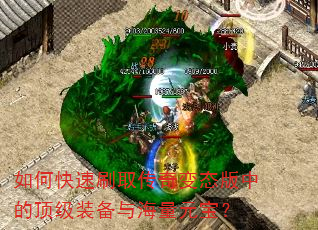 如何快速刷取传奇变态版中的顶级装备与海量元宝? 如何快速刷取传奇变态版中的顶级装备与海量元宝?