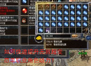 如何快速提升无赦超变态单职业角色战力? 如何快速提升无赦超变态单职业角色战力?