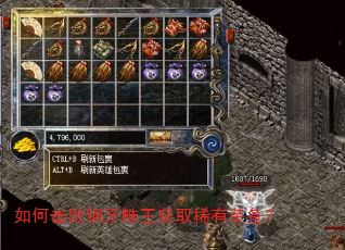 如何击败钢牙蛛王获取稀有装备? 如何击败钢牙蛛王获取稀有装备?