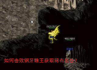 如何击败钢牙蛛王获取稀有装备? 如何击败钢牙蛛王获取稀有装备?