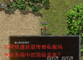 如何快速获取传奇私服纯净服务端中的顶级装备? 如何快速获取传奇私服纯净服务端中的顶级装备?