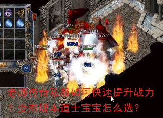 老版传奇私服如何快速提升战力?变态版本道士宝宝怎么选? 老版传奇私服如何快速提升战力?变态版本道士宝宝怎么选?