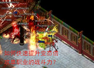 如何快速提升变态倍攻单职业的战斗力? 如何快速提升变态倍攻单职业的战斗力?