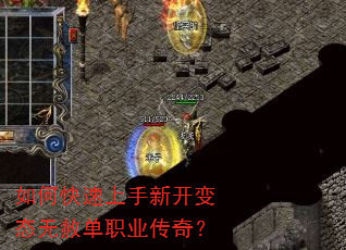 如何快速上手新开变态无赦单职业传奇? 如何快速上手新开变态无赦单职业传奇?